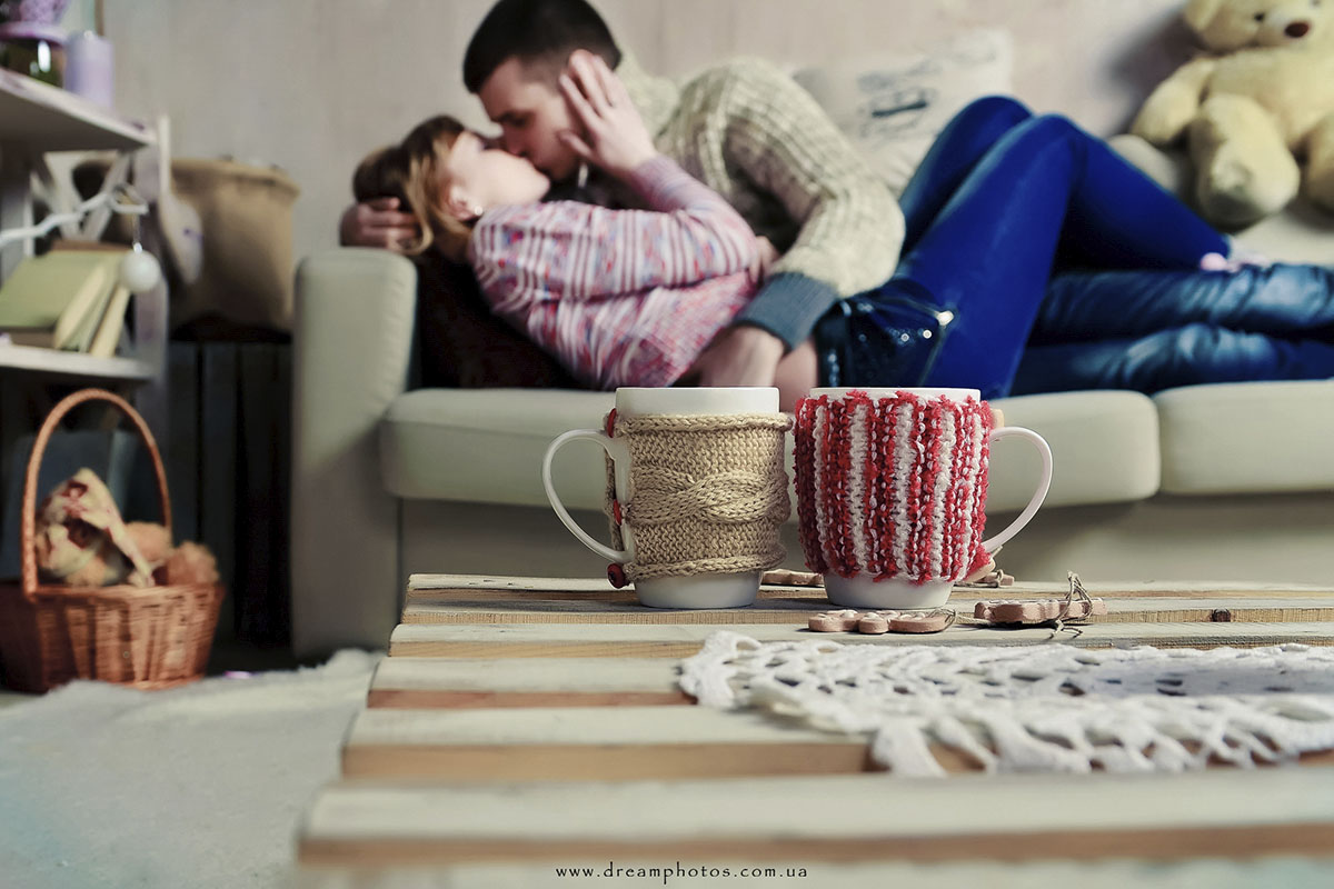 Новогодняя фотосессия love-story
